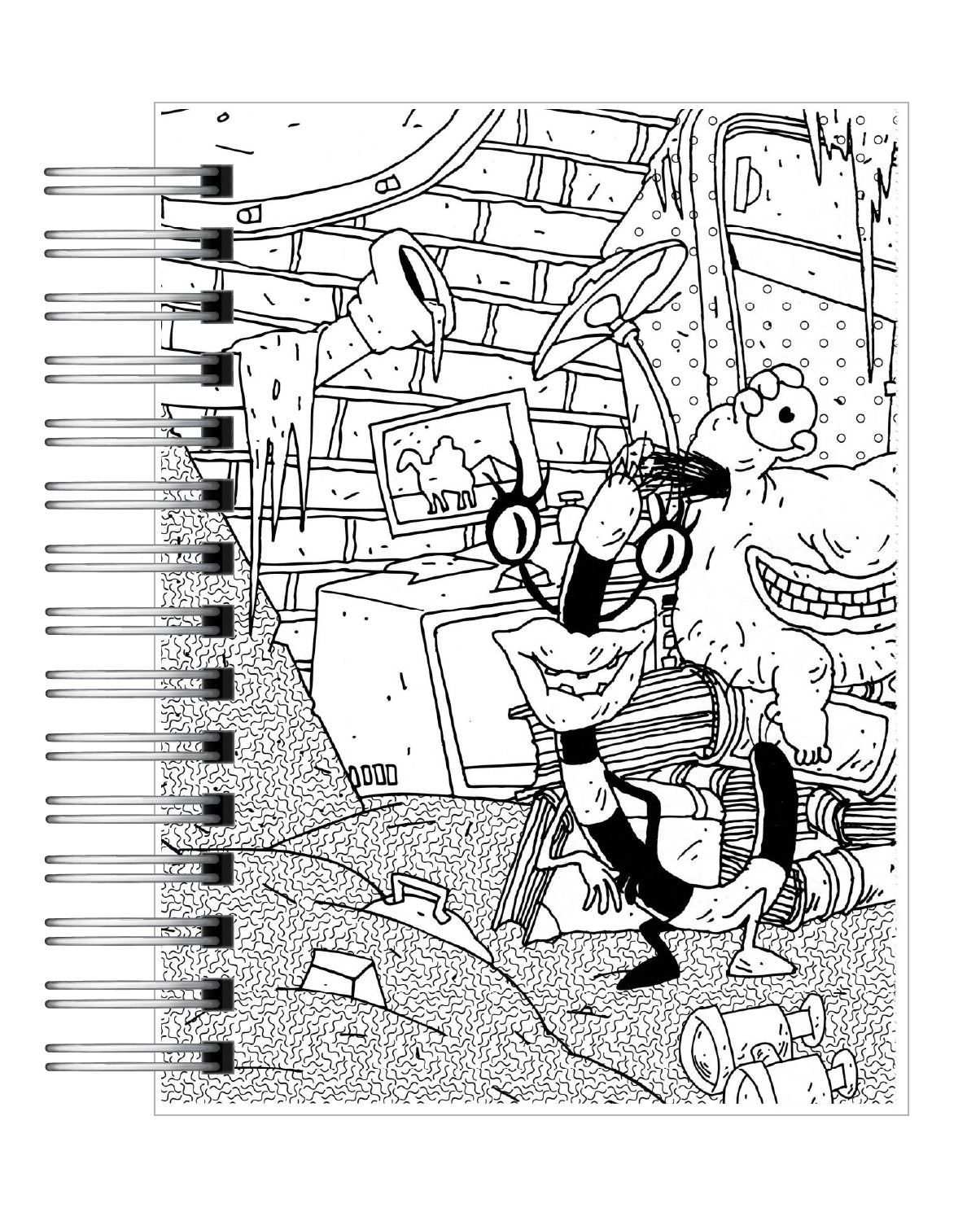 Libro Para Colorear Antiestrés The Splat Nickelodeon 5