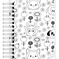 Libro Para Colorear Antiestrés Tsum Tsum - Miniatura 6