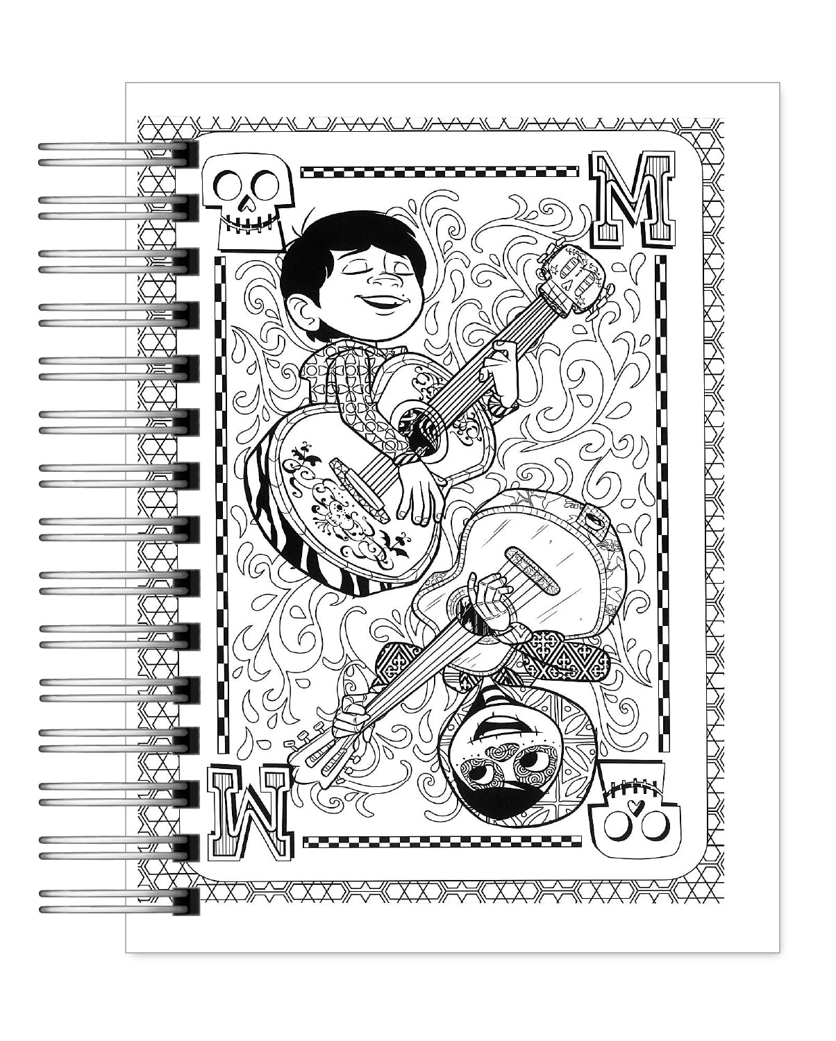 Libro Para Colorear Antiestrés Coco 6