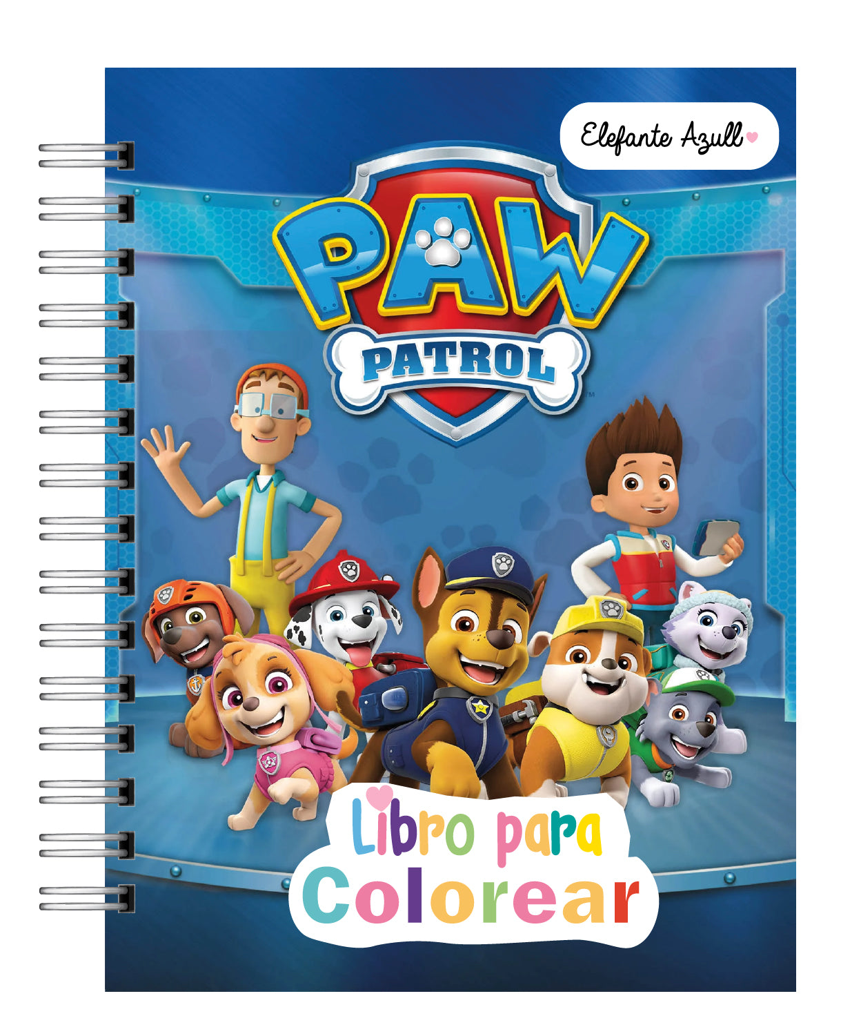 Libro para colorear  Paw Patrol 7