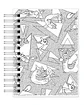 Libro Para Colorear Antiestrés The Splat Nickelodeon - Miniatura 6