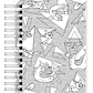 Libro Para Colorear Antiestrés The Splat Nickelodeon - Miniatura 6