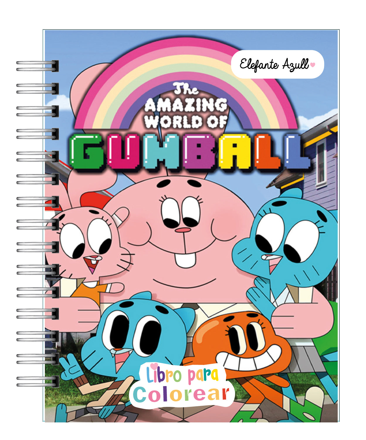 Libro Para Colorear Gumball 1