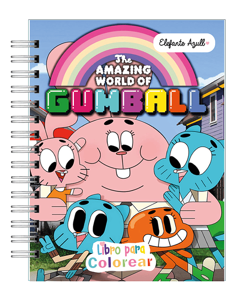 Libro Para Colorear Gumball