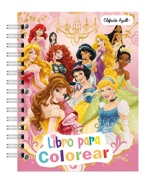 Libro para colorear  Princesas Disney