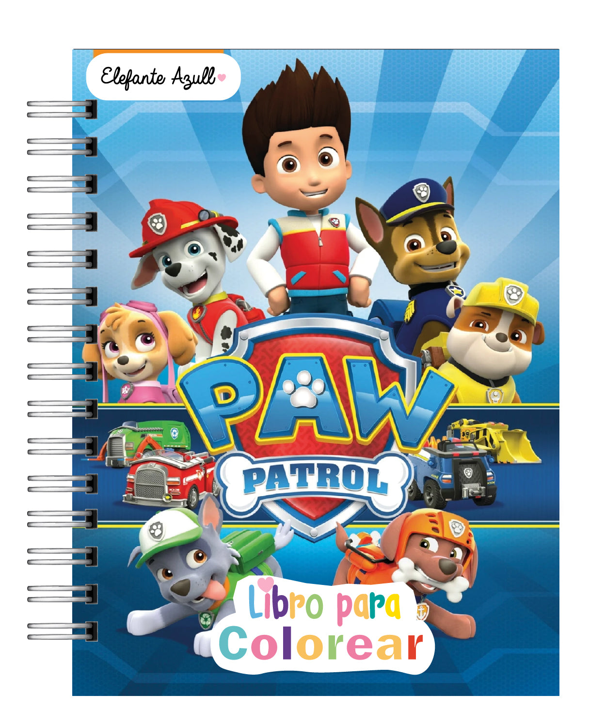 Libro para colorear  Paw Patrol 8
