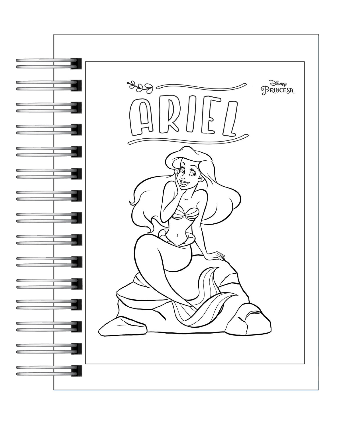 Libro para colorear  Princesas Disney 2