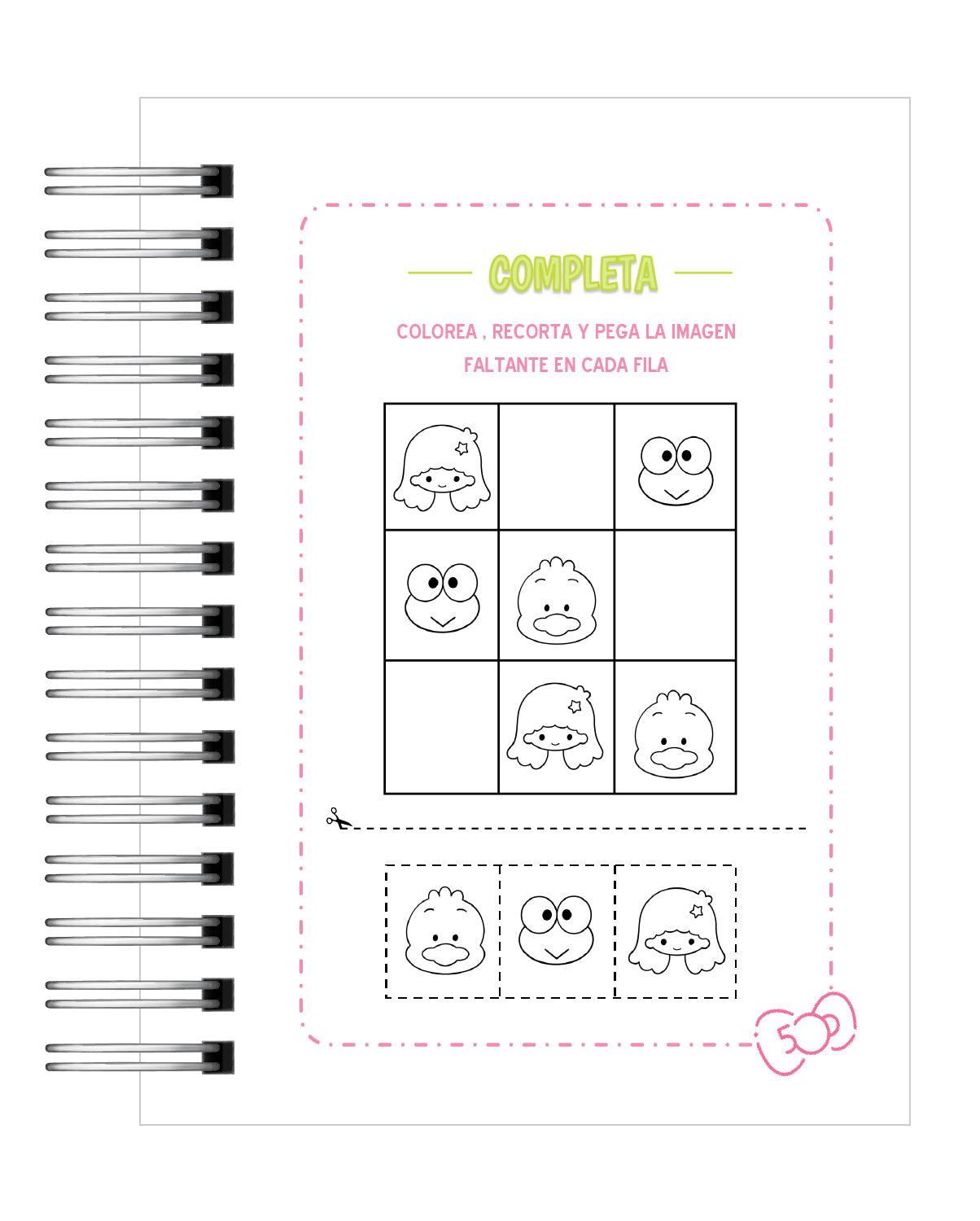 Libro de Actividades  Sanrioox 8