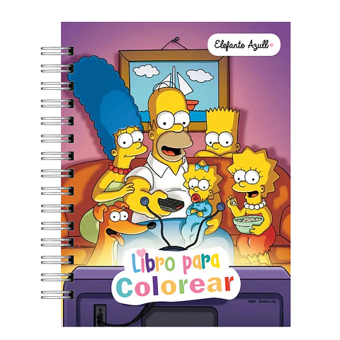 Libro para Colorear Los Simpsons