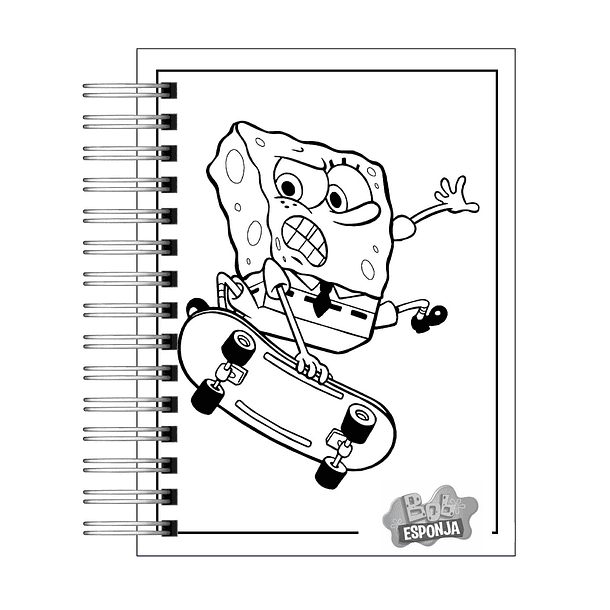 Libro para colorear Bob Esponja 3