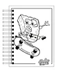 Libro para colorear Bob Esponja - Miniatura 3