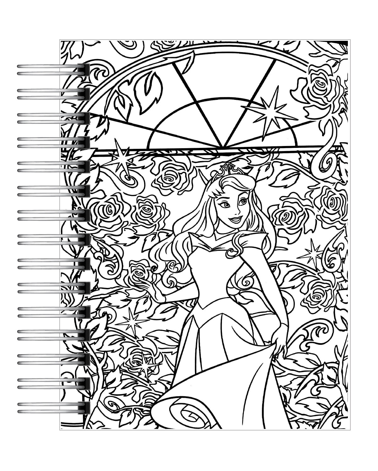 Libro Para Colorear Antiestrés PRINCESAS ENCANTADORAS 5