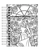 Libro Para Colorear Antiestrés PRINCESAS ENCANTADORAS - Miniatura 5
