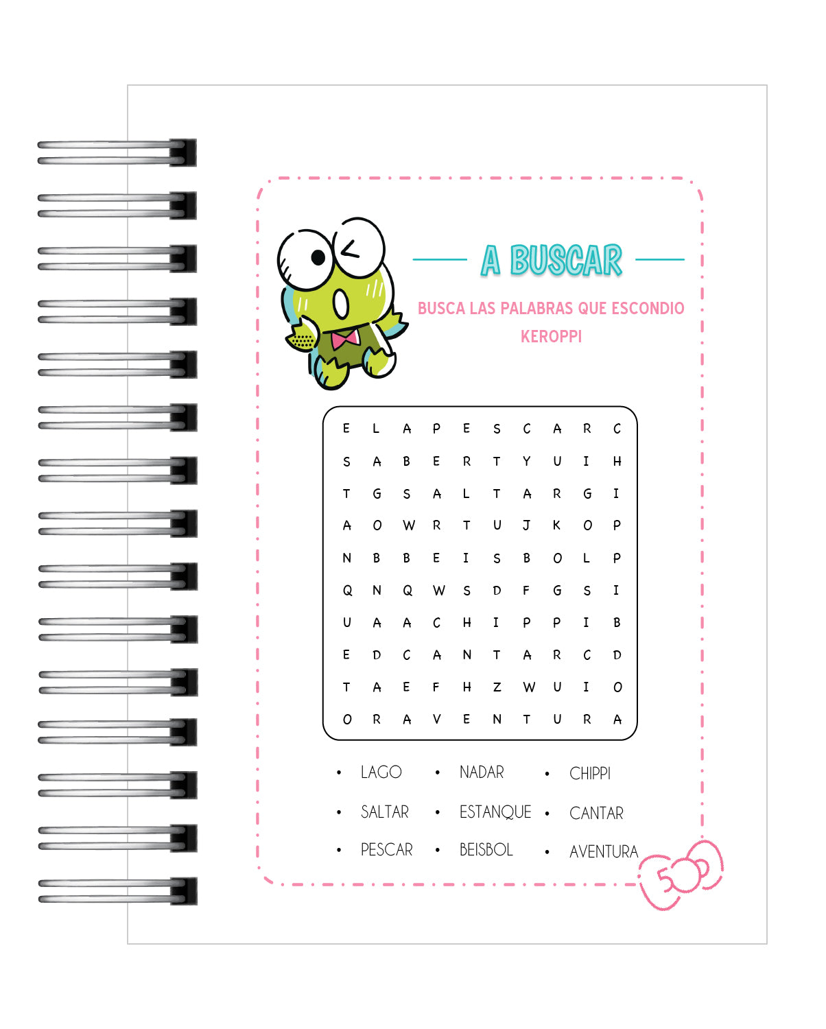 Libro de Actividades  Sanrioox 10