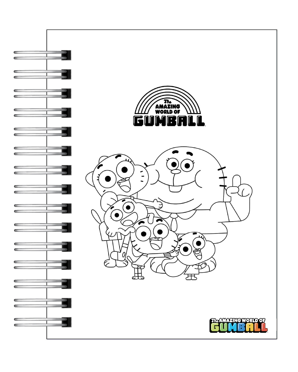 Libro Para Colorear Gumball 2