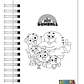 Libro Para Colorear Gumball - Miniatura 2