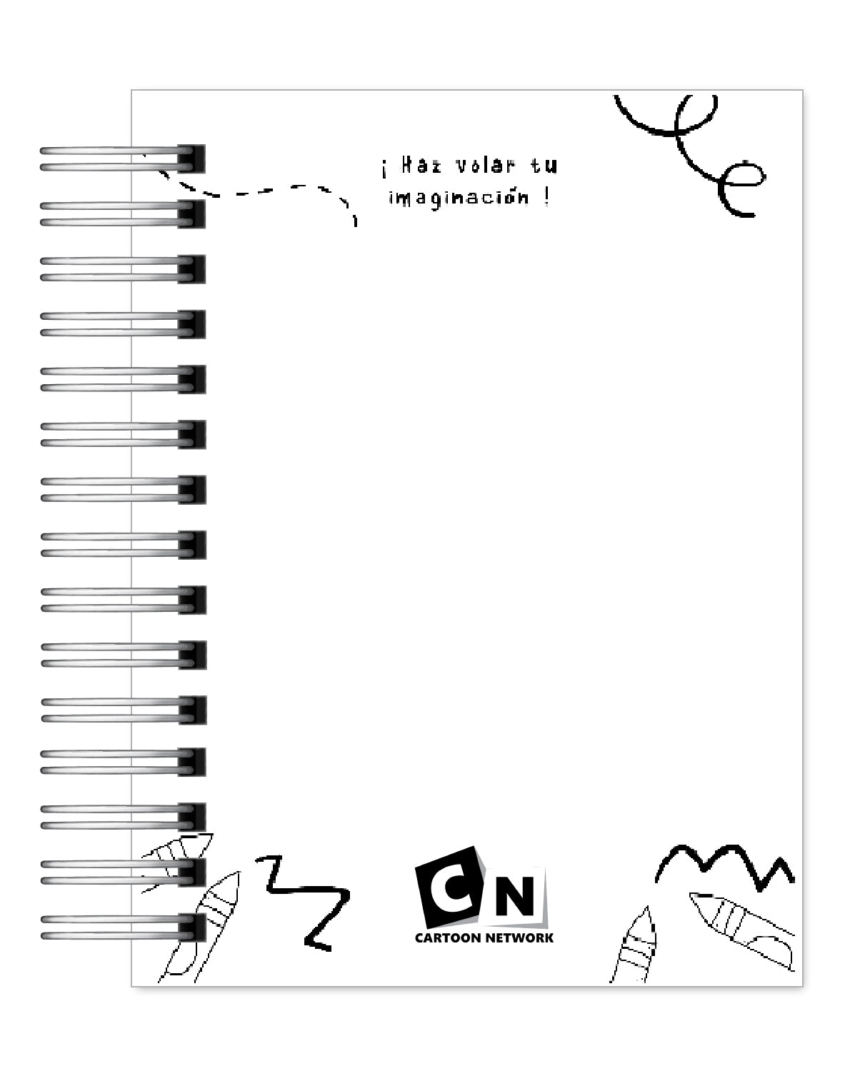 Libro para colorear Cartoon network 6