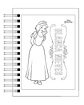 Libro para colorear  Princesas Disney - Miniatura 3