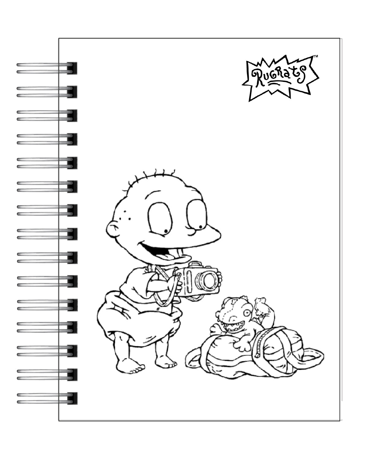 Libro para colorear  Rugrats 5