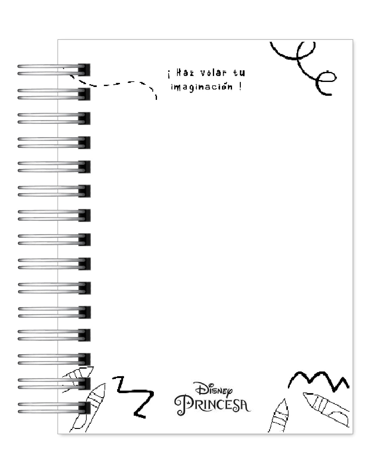 Libro para colorear  Princesas Disney 4