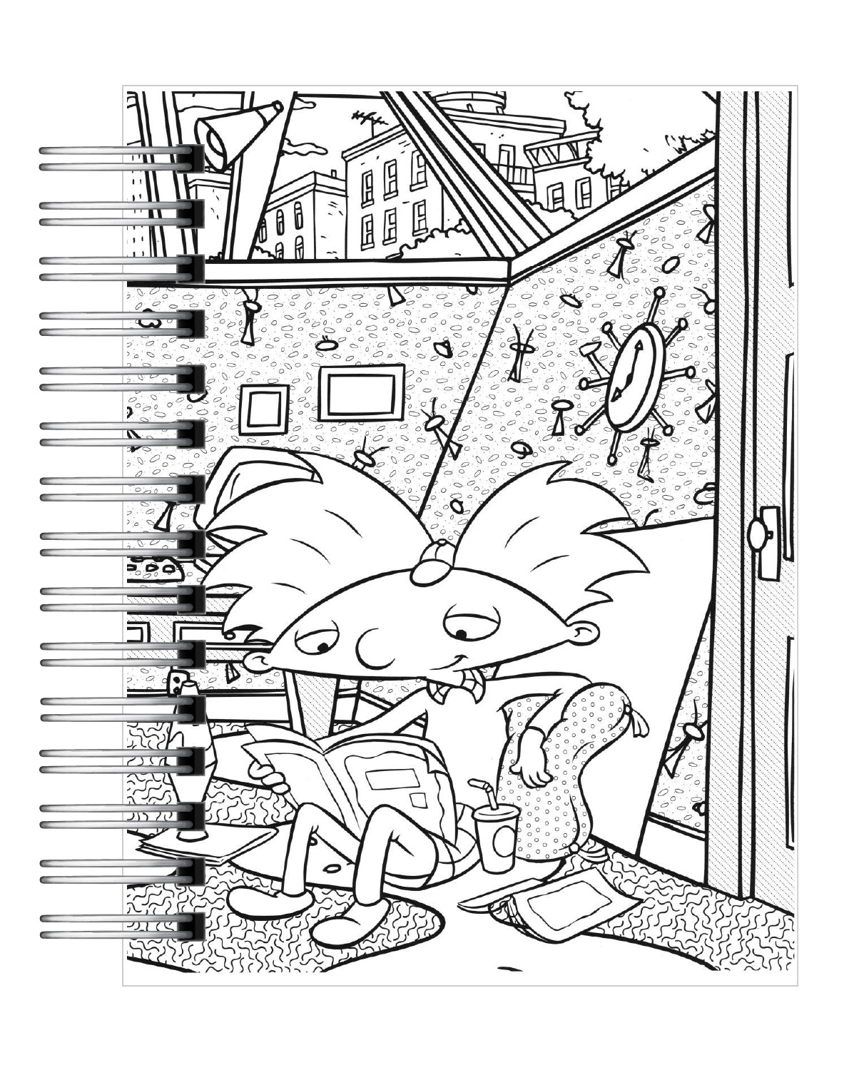 Libro Para Colorear Antiestrés The Splat Nickelodeon 8