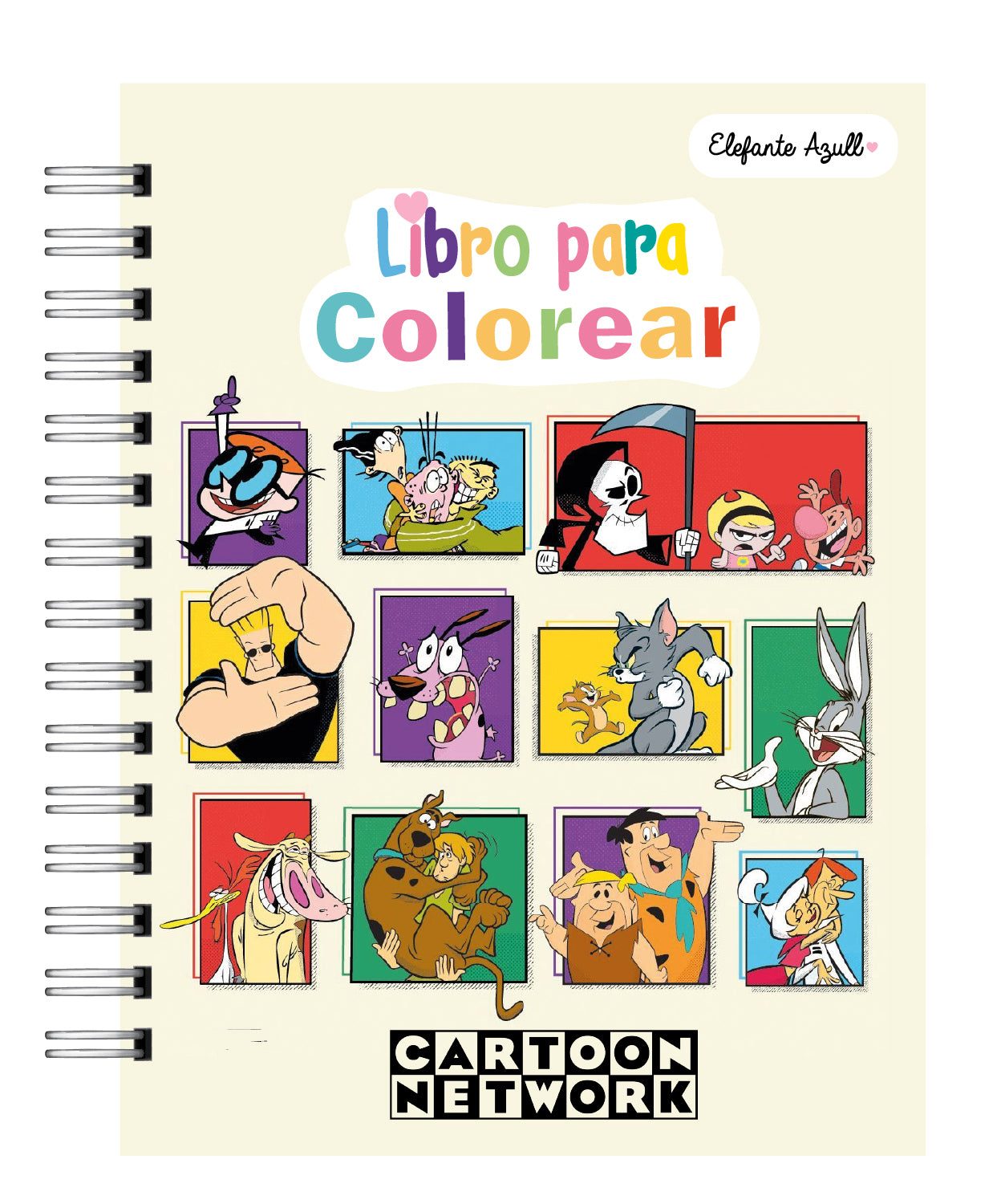 Libro para colorear Cartoon network 9