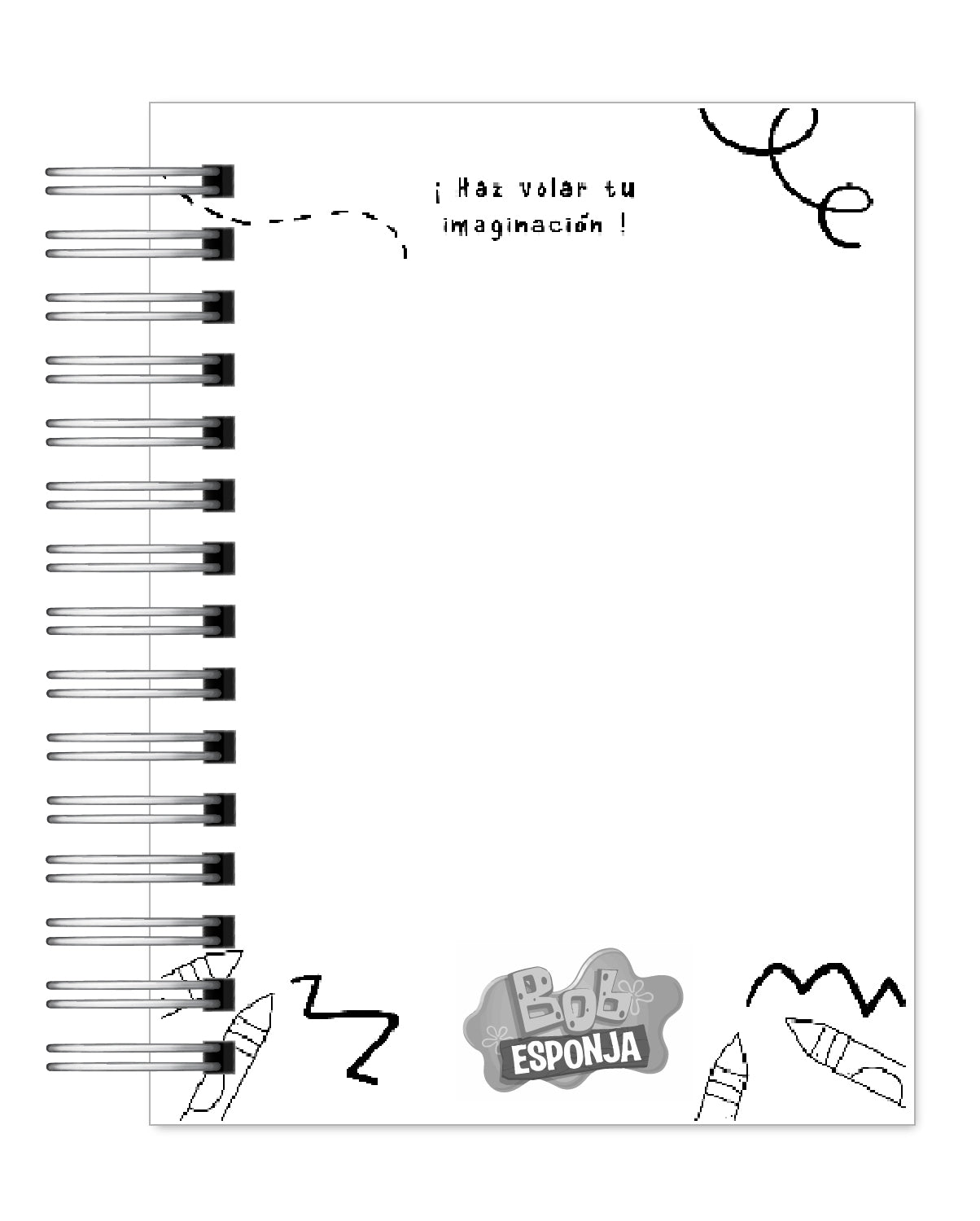 Libro para colorear Bob Esponja 6