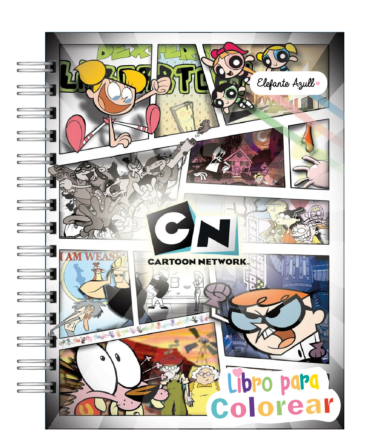Libro para colorear Cartoon network 10