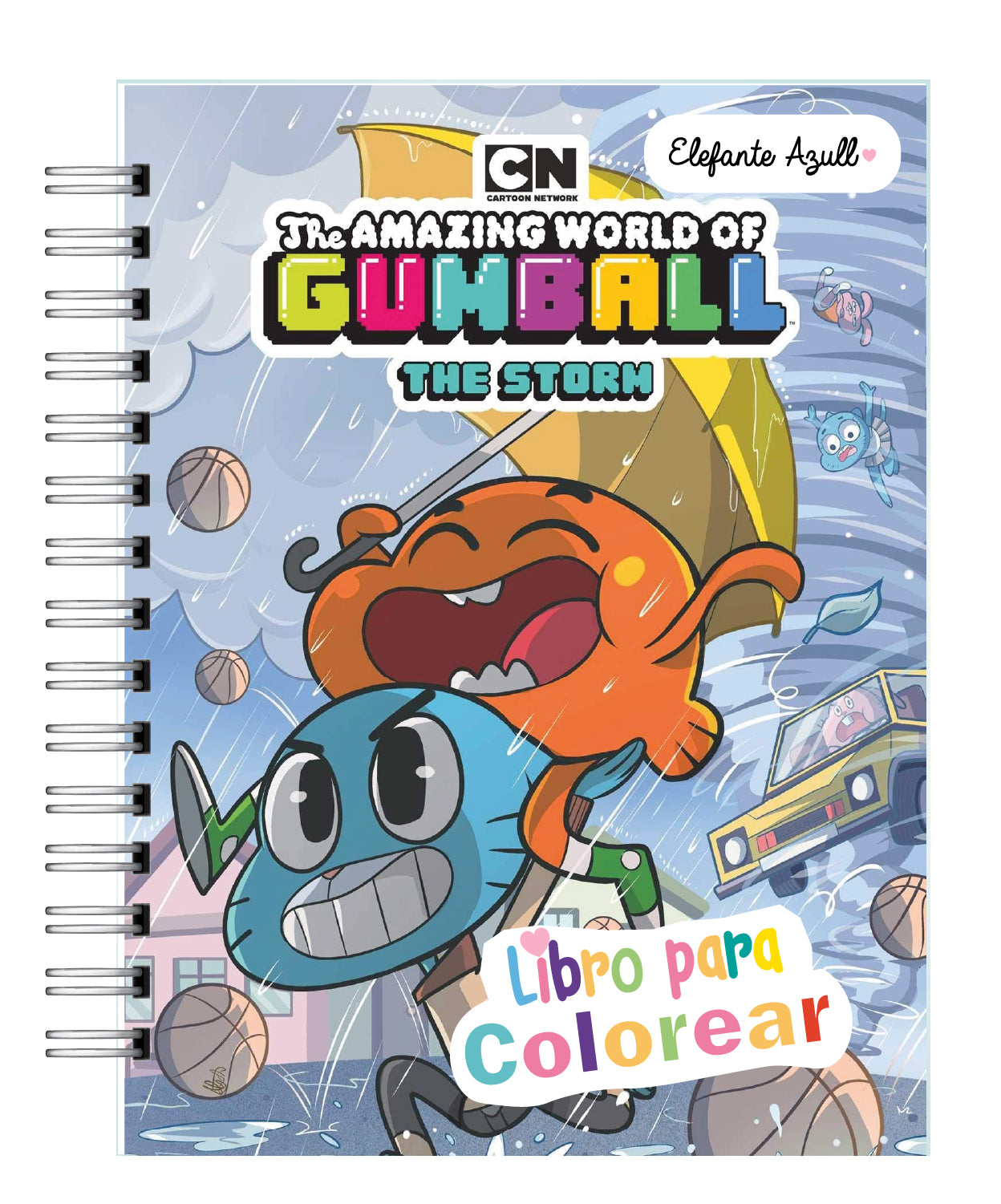 Libro Para Colorear Gumball 7
