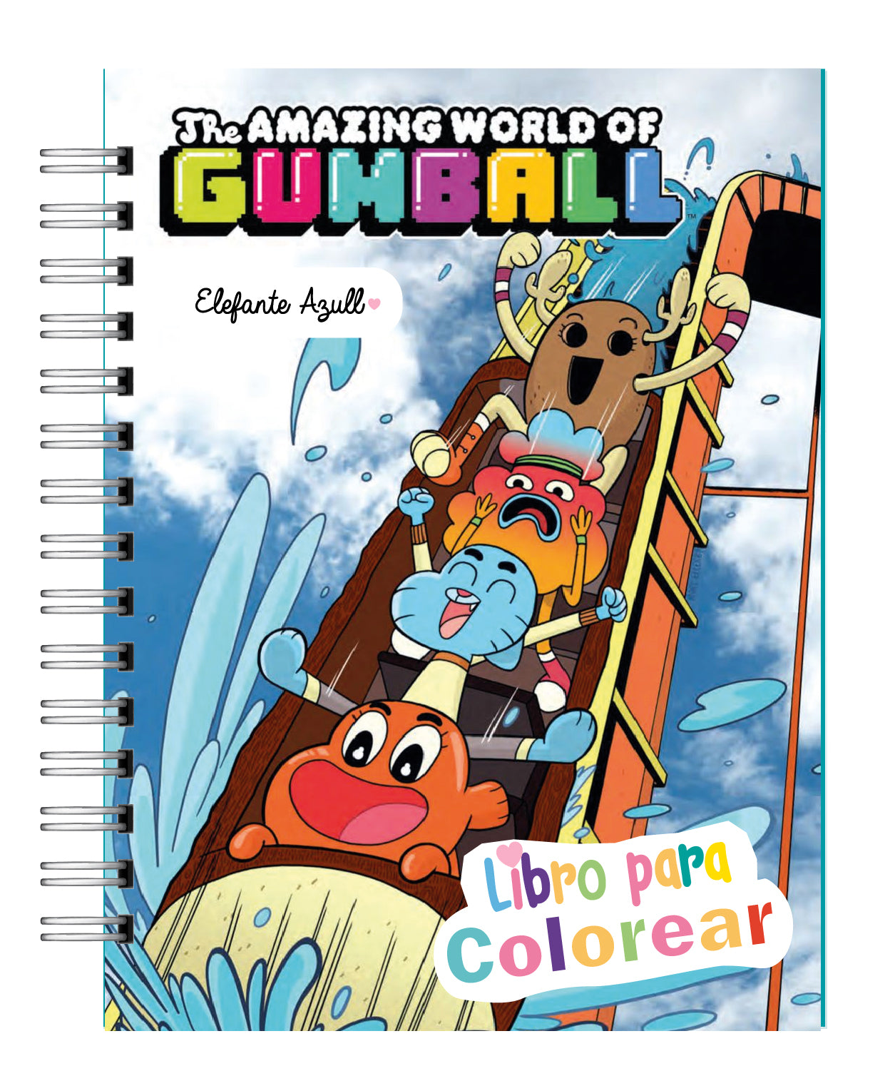 Libro Para Colorear Gumball 8