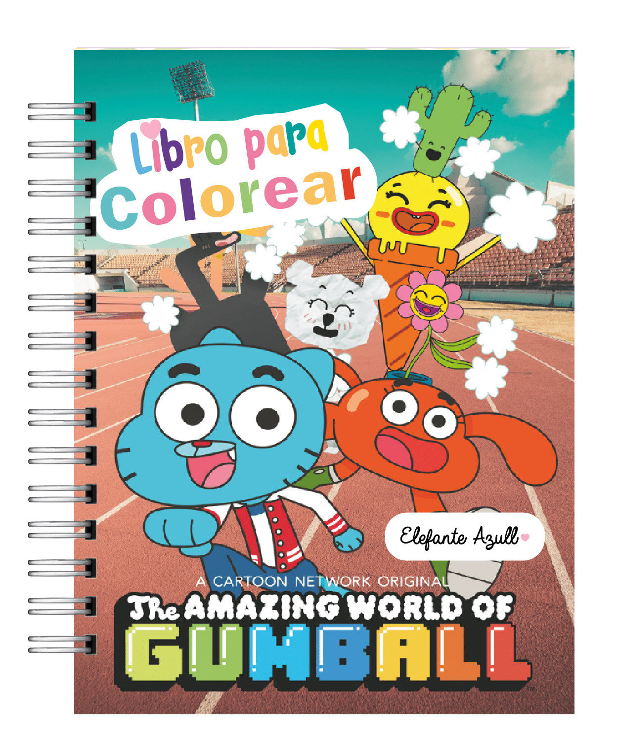 Libro Para Colorear Gumball 9