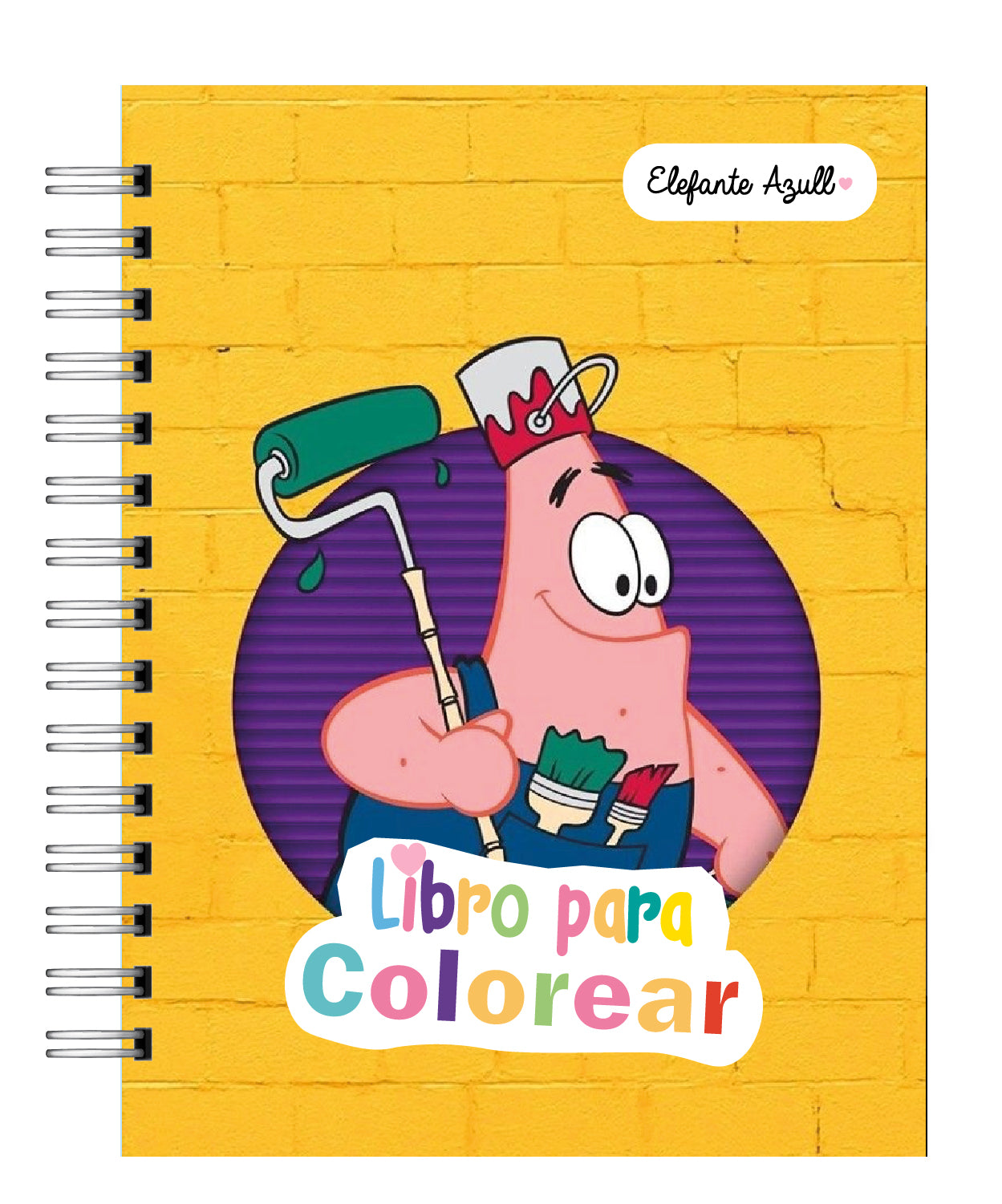 Libro para colorear Bob Esponja 10