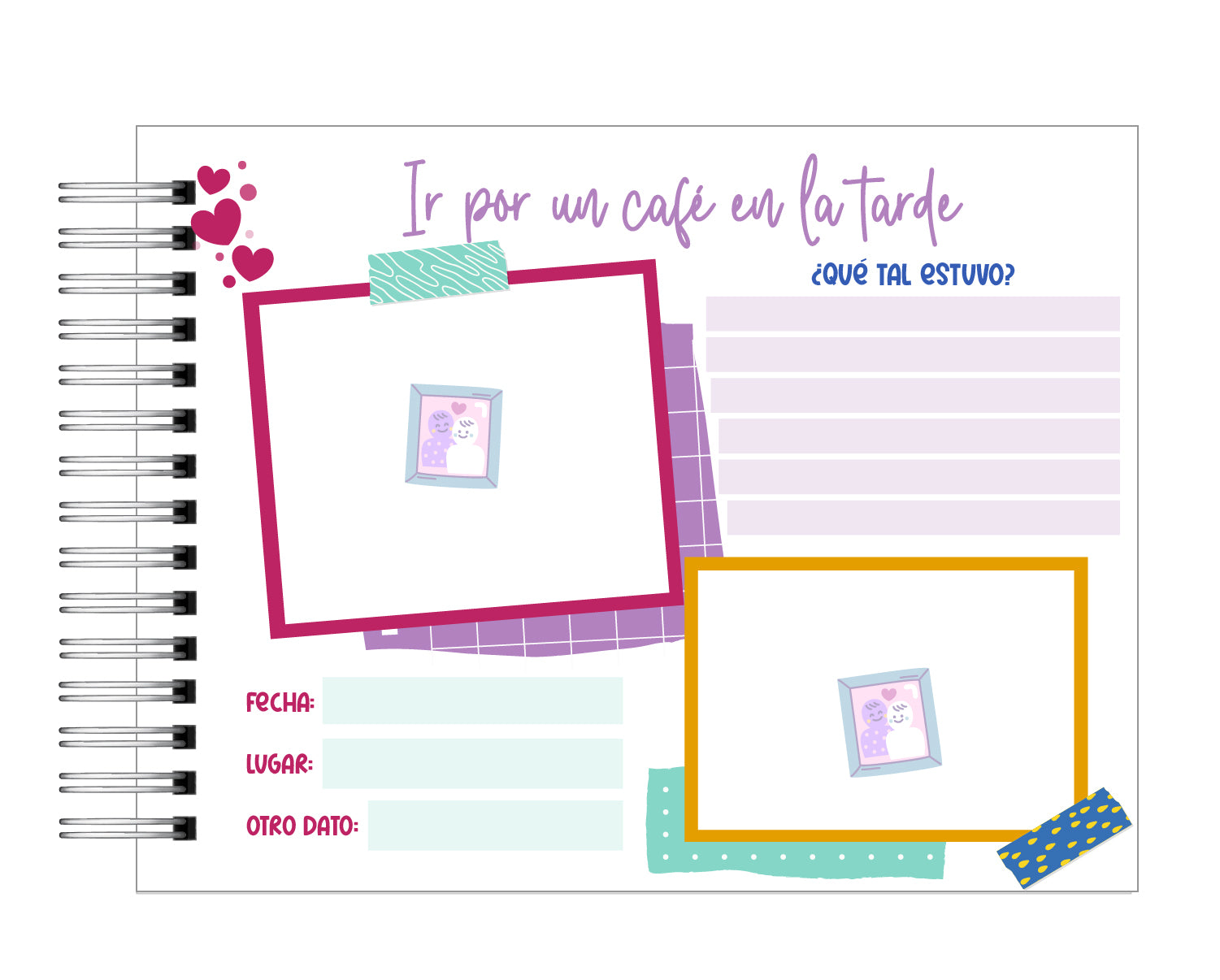 Planner 100 citas Juntos 4