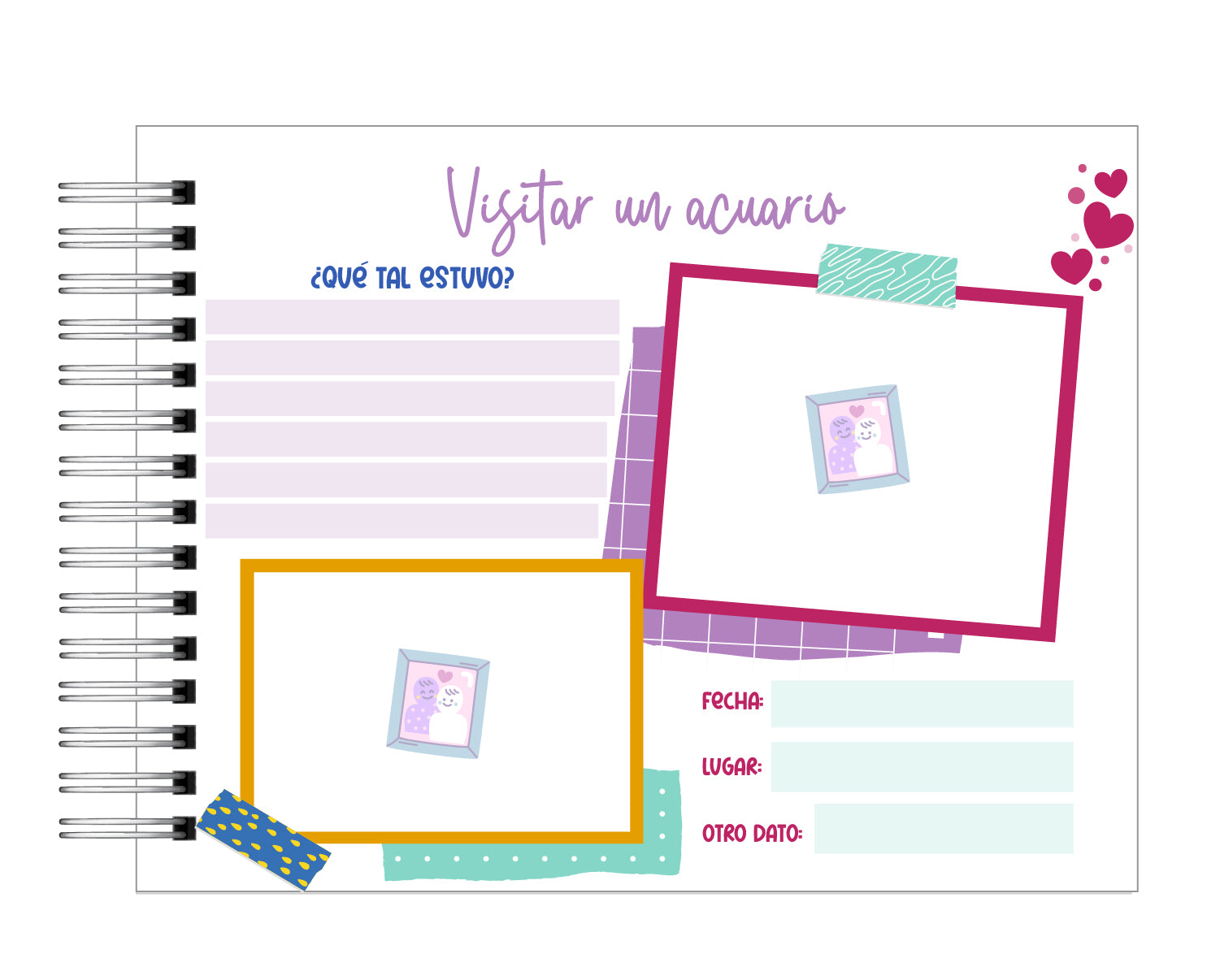 Planner 100 citas Juntos 5