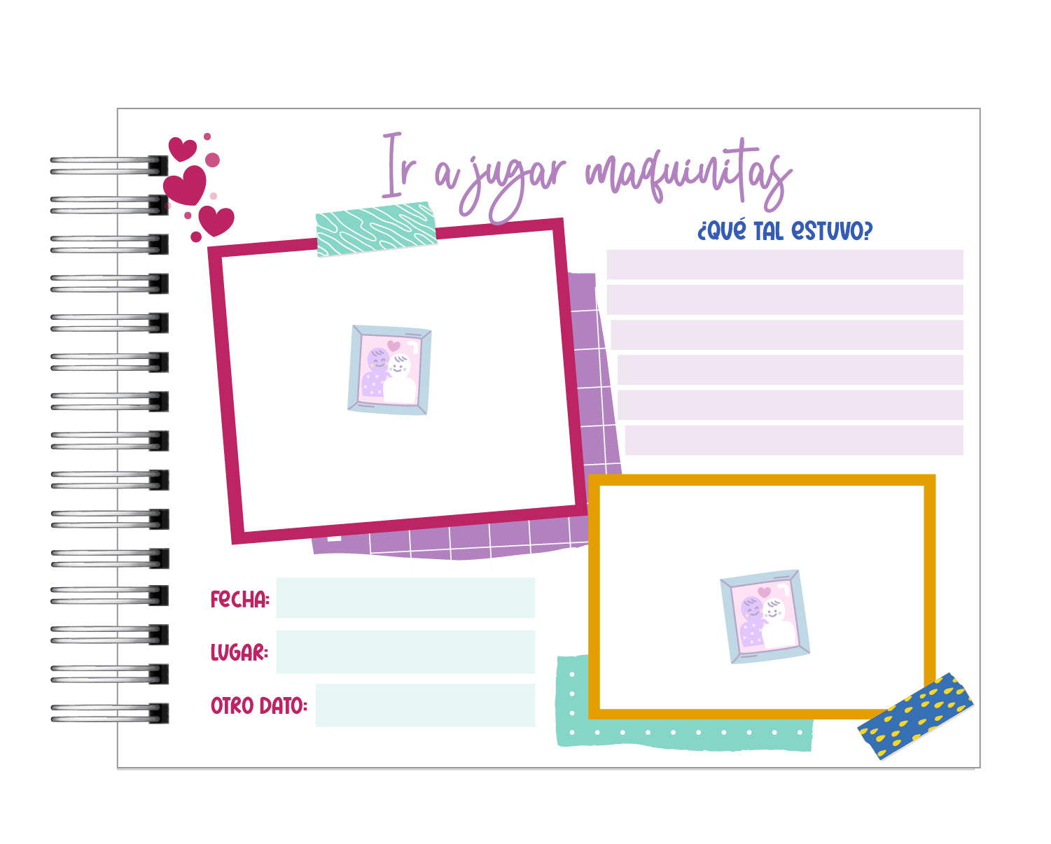 Planner 100 citas Juntos 6