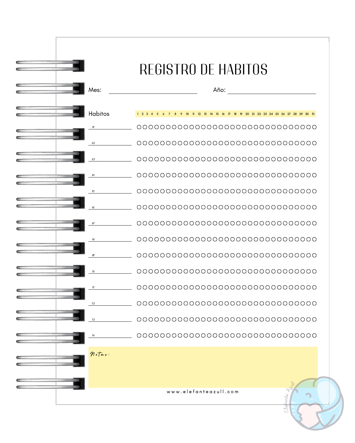 Planificador Productividad Total 2026 5