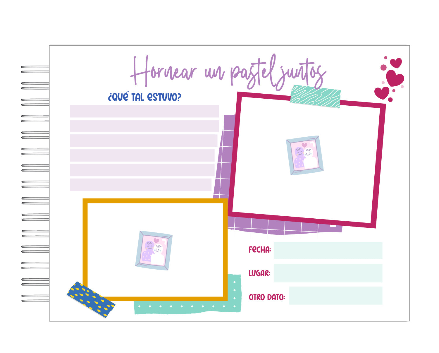 Planner 100 citas Juntos 7