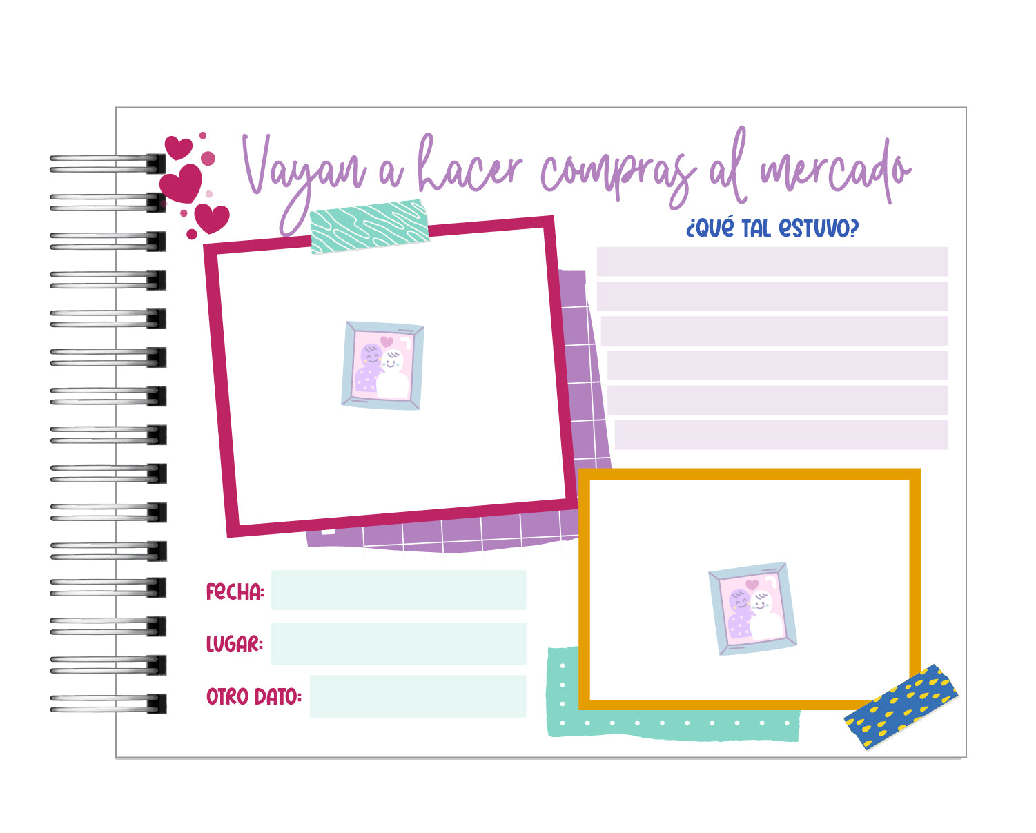 Planner 100 citas Juntos 9