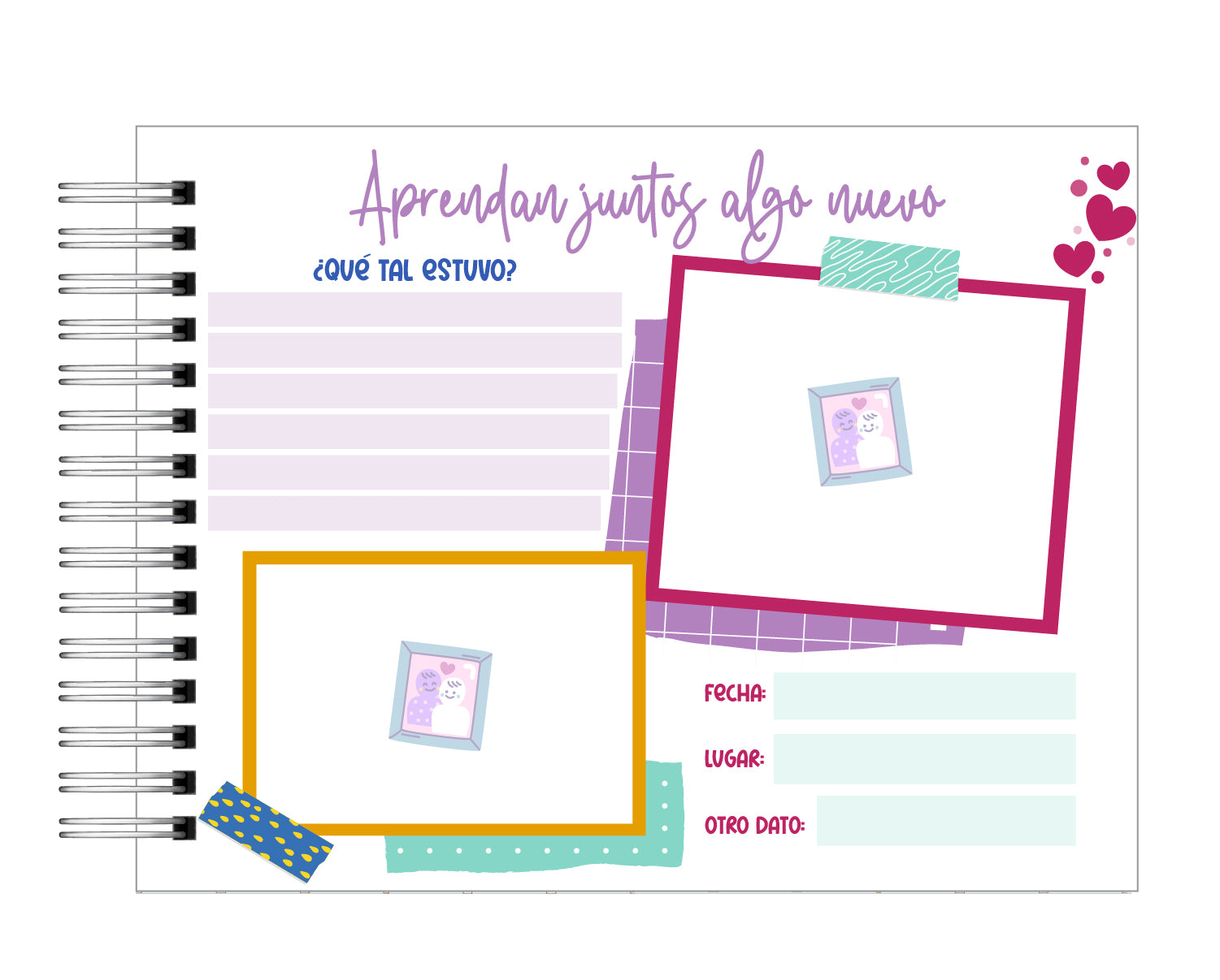 Planner 100 citas Juntos 11