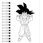 Libro para colorear “Dragon Ball” - Miniatura 3