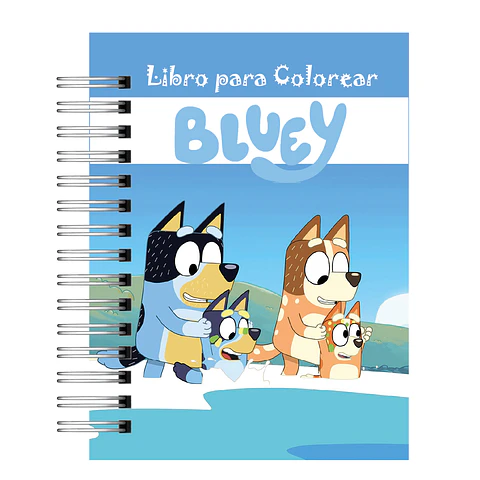 Libro para Colorear Bluey