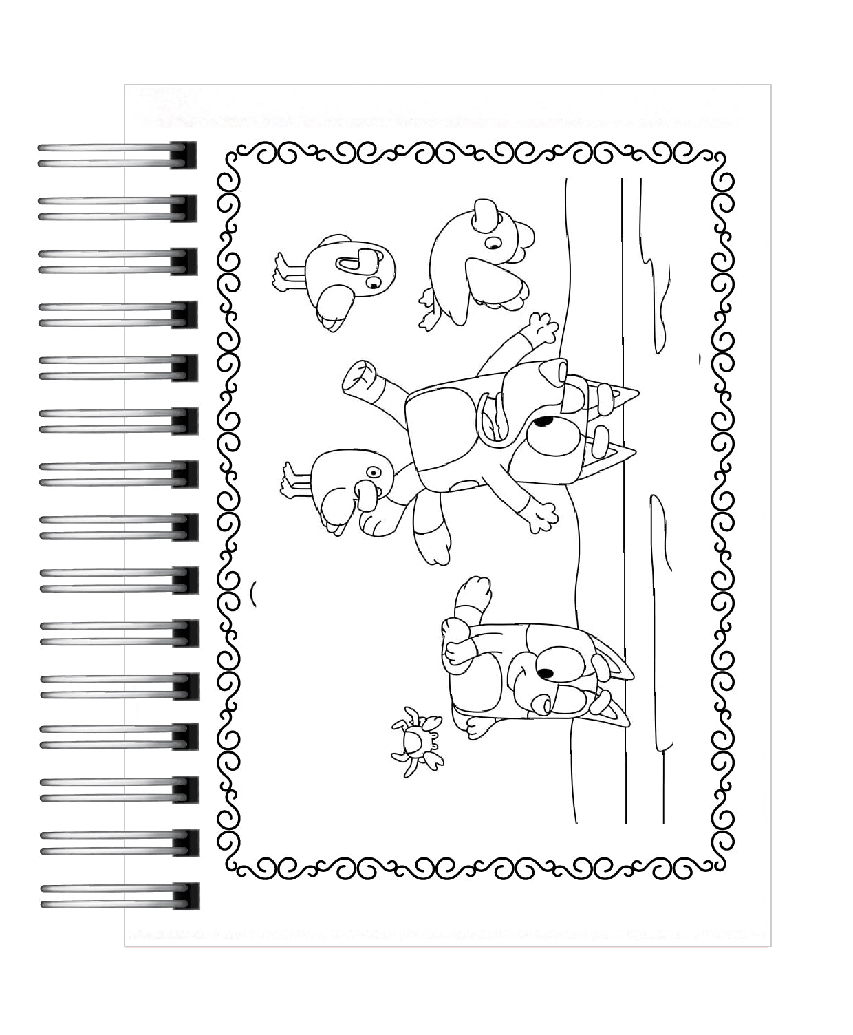 Libro para colorear “Bluey” 2