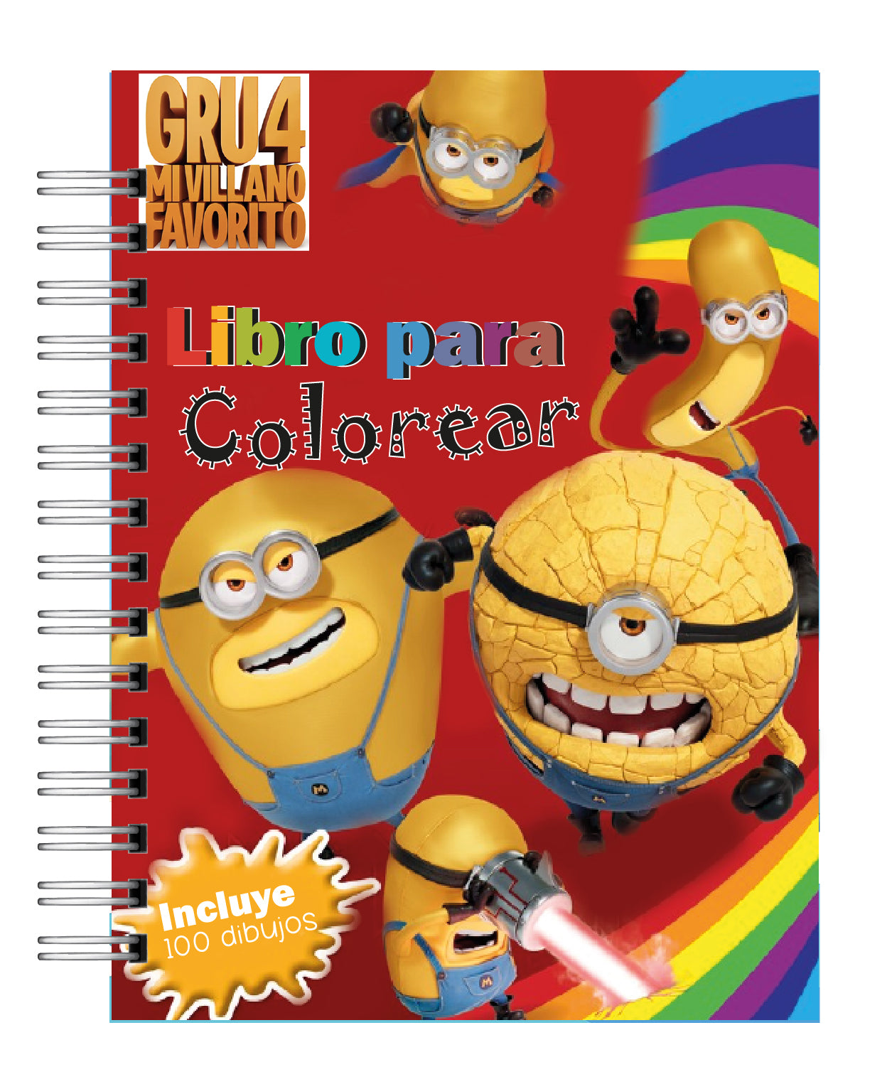 Libro para colorear “Mi Villano Favorito 4” 1