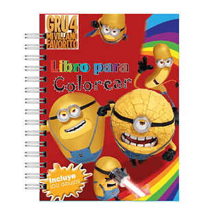 Libro para colorear “Mi Villano Favorito 4”