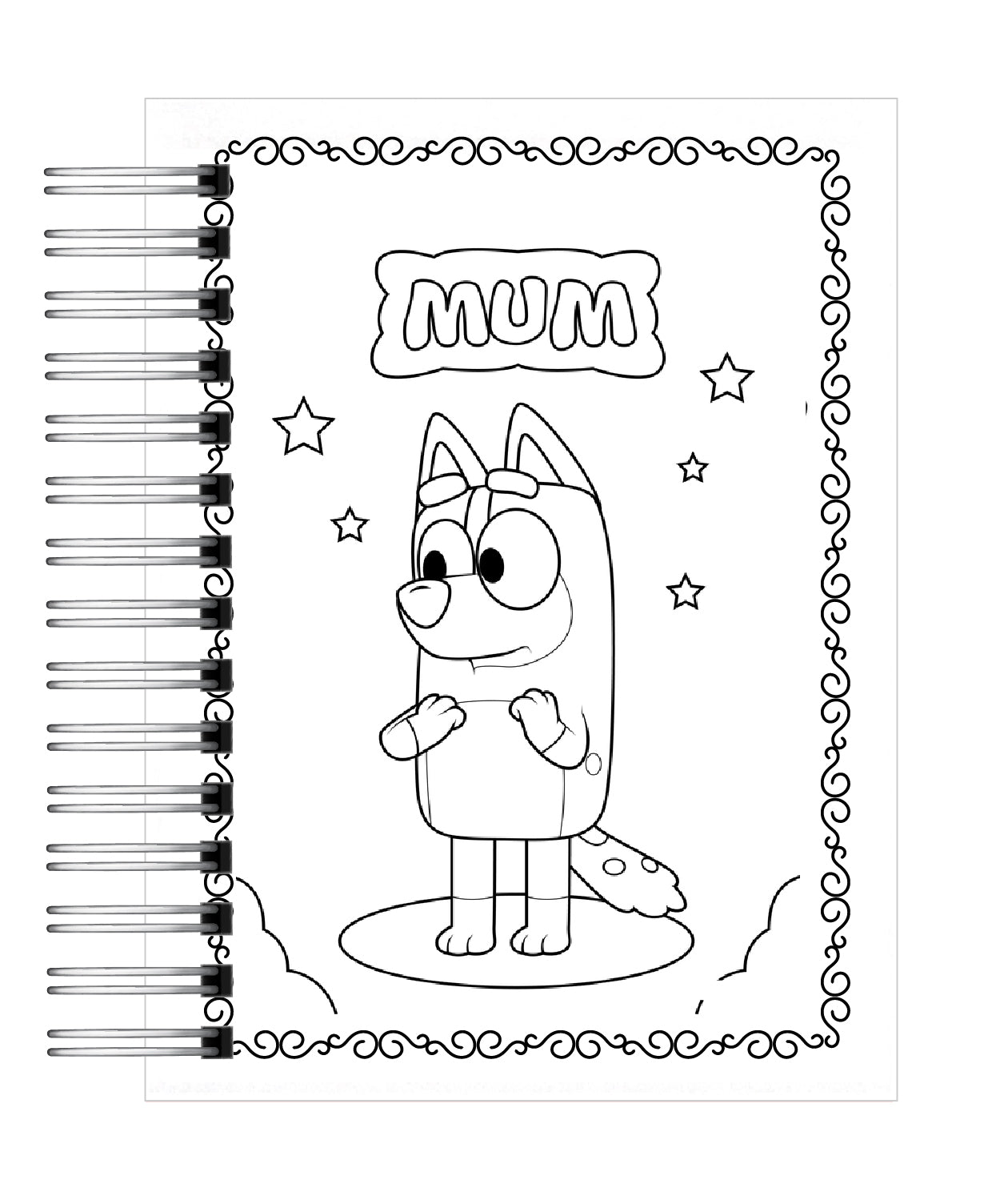 Libro para colorear “Bluey” 3