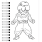 Libro para colorear “Dragon Ball” - Miniatura 5