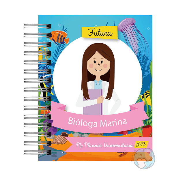 Planner Universitario con profesiones 2025 17