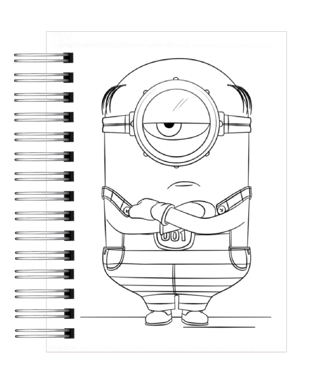 Libro para colorear “Mi Villano Favorito 4” 5