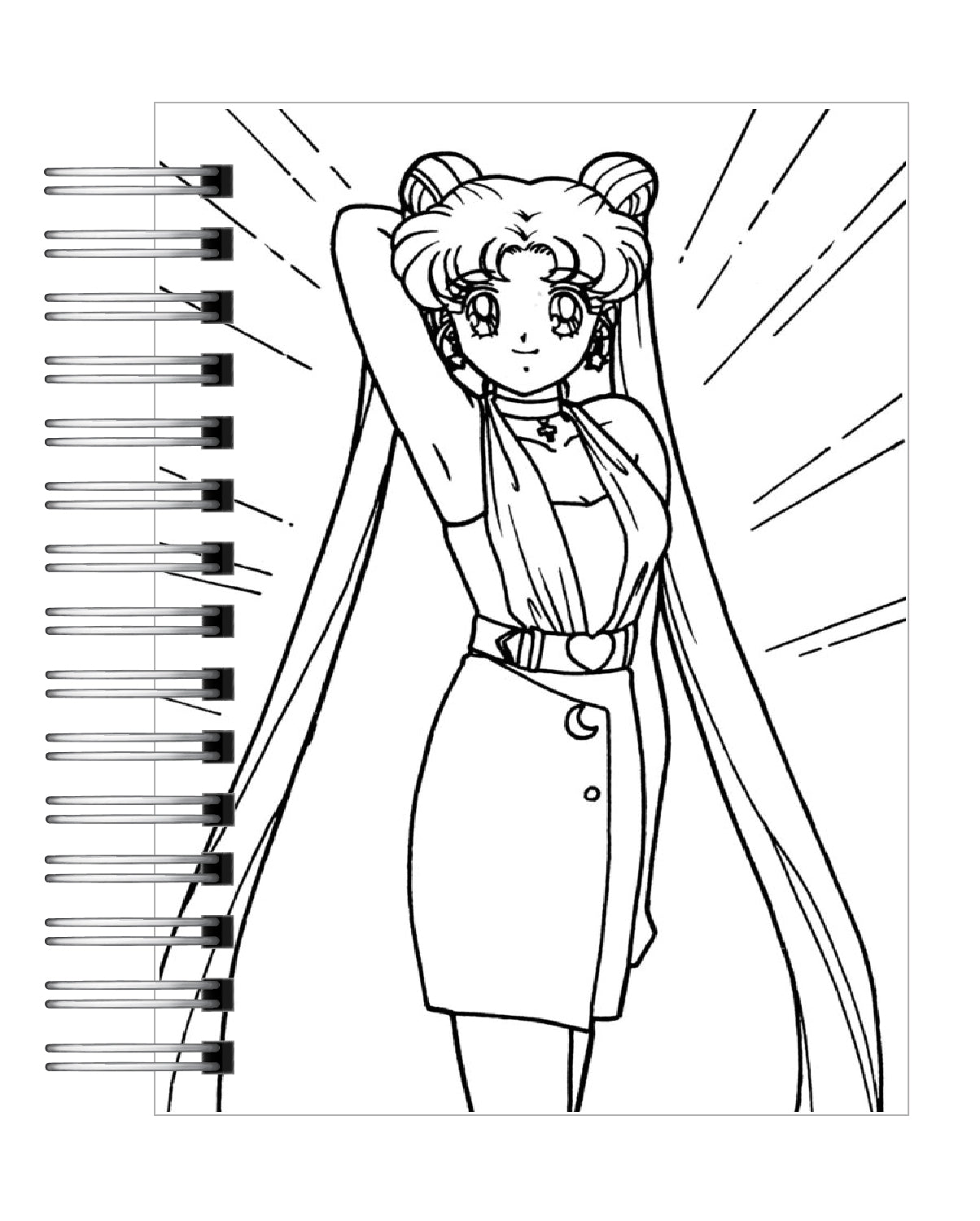 Libro para colorear “Sailor Moon” 5