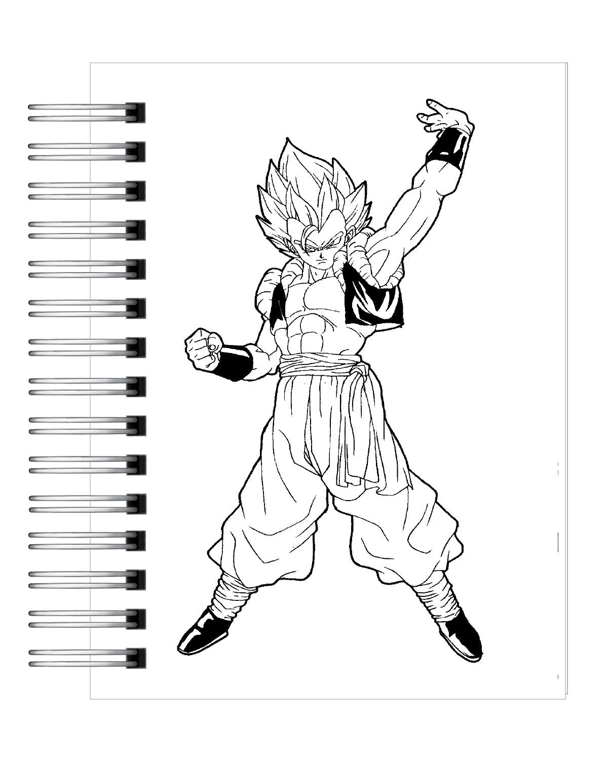 Libro para colorear “Dragon Ball” 7